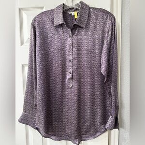 Cabi silk blouse, size S, 100% silk